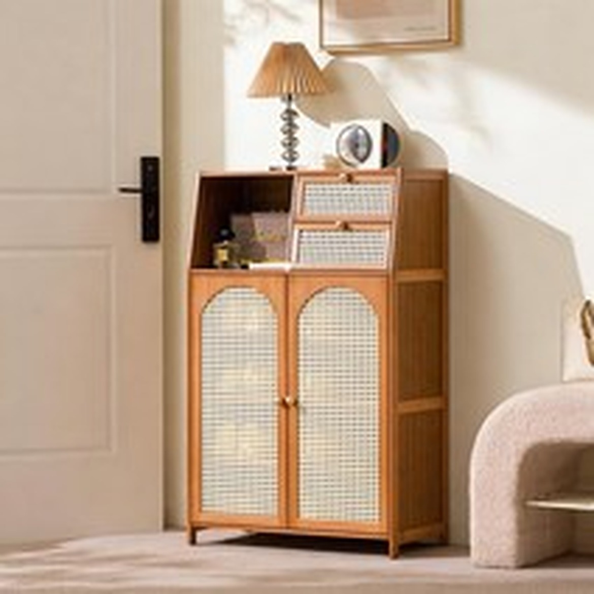 통기성 좋은 등나무 신발 수납함 사용해본 솔직 후기