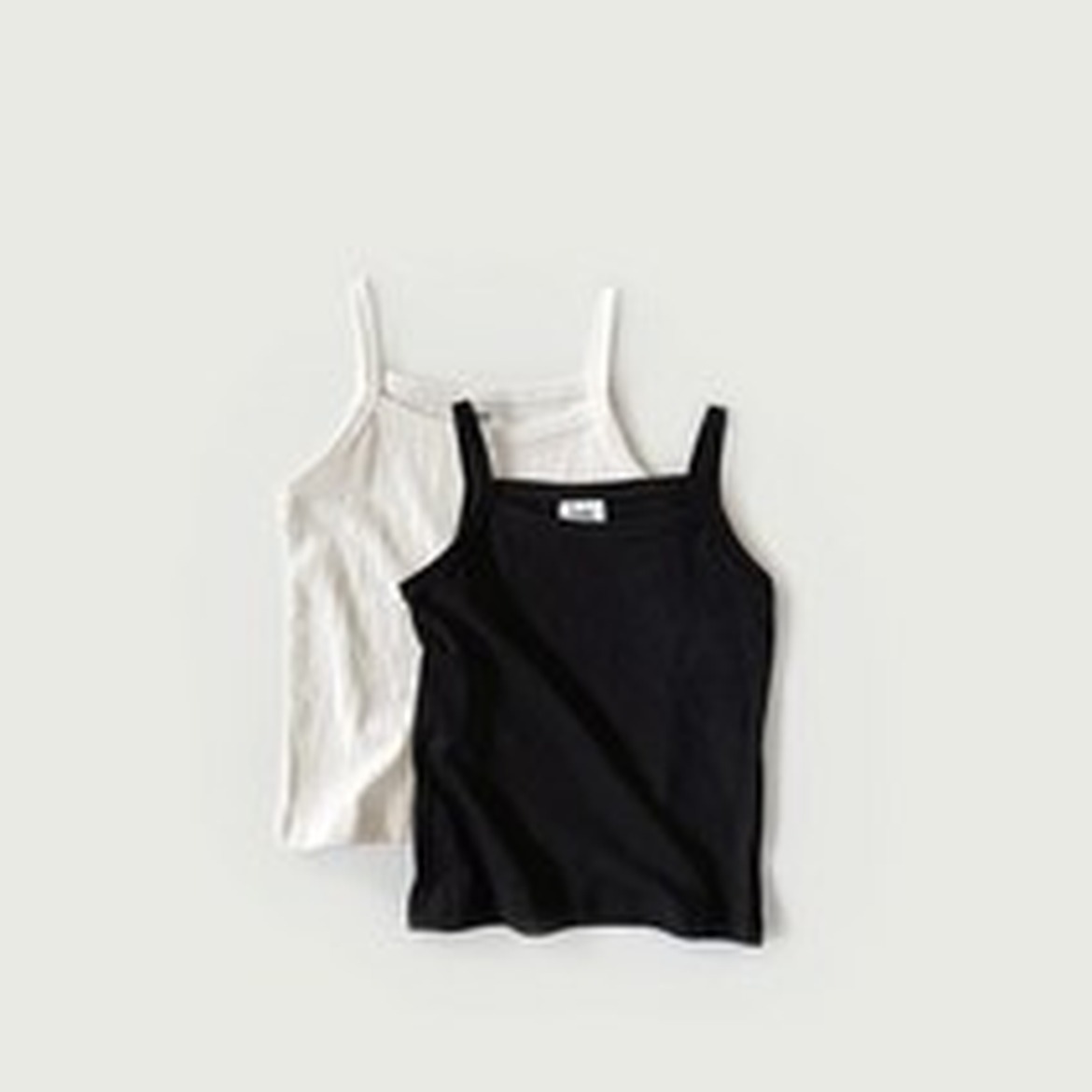 아동 주니어 공용 순면 베이직 끈나시 착용 후기