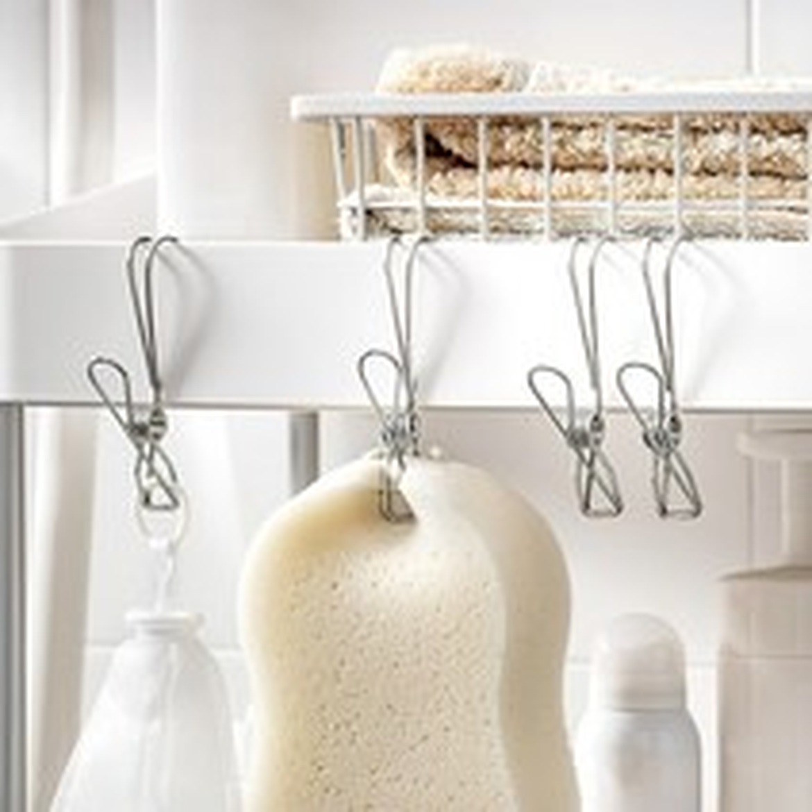 살림살림 다용도 공중부양 스텐 집게 후크걸이 대형 후기