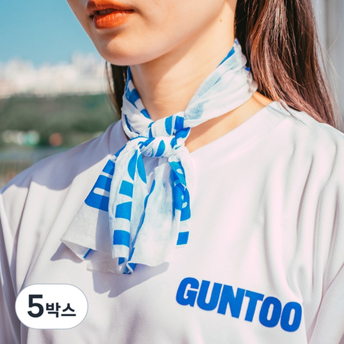 건투 스포츠 쿨링 넥티슈 여름의 더위를 잠재우는 방법