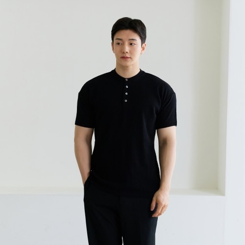 어깨 넓어 보이는 헨리넥 카라 니트 티, 구매 전 확인할 점과 장단점