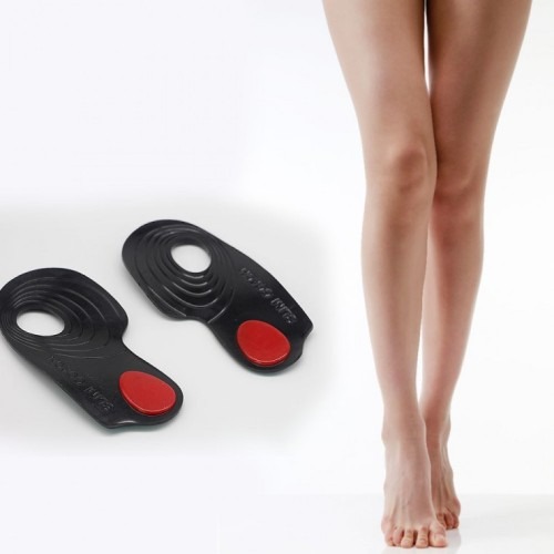 발바닥 쿠션과 아치패드로 휜다리 고민 해결하기