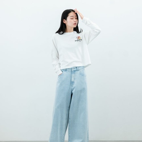 JUNRed 롱 슬리브 티셔츠 편안함과 스타일을 동시에