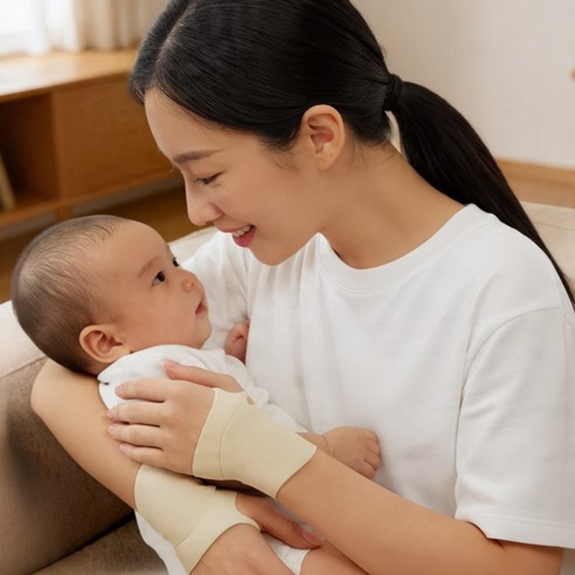 라포키드 임산부 손목보호대의 편안한 감각