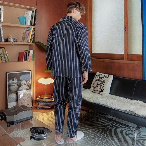 남자 잠옷 선택 시 체크해야 할 포인트와 쉐도우ST 긴팔 주자 순면 빅사이즈 파자마 세트의 특징