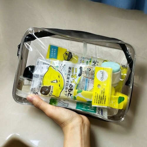 비치백 대형 PVC 투명 파우치 가방
