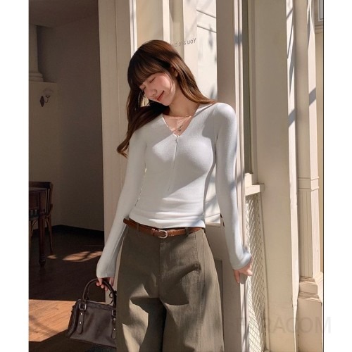 데일리 이너로 적합한 여성 슬림핏 긴팔 티셔츠 구매 전 체크해야 할 포인트