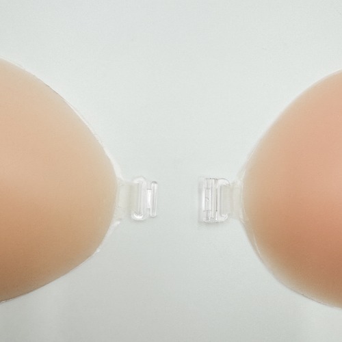 HNF 실리콘 누드브라 오프숄더 수영복