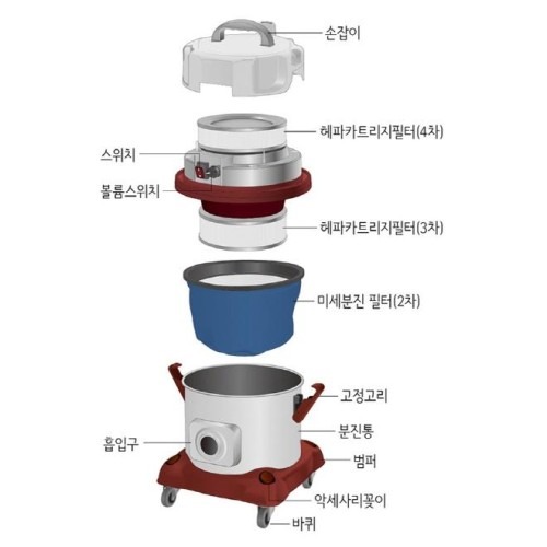 연구실 실험실 크린룸청소기 흡입력 좋은 업소용 청소기