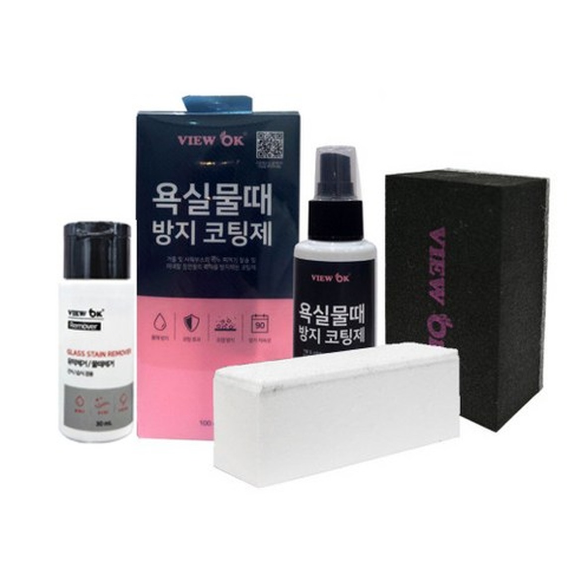 물때 걱정 없는 욕실, 뷰오케이 물때 방지 코팅제
