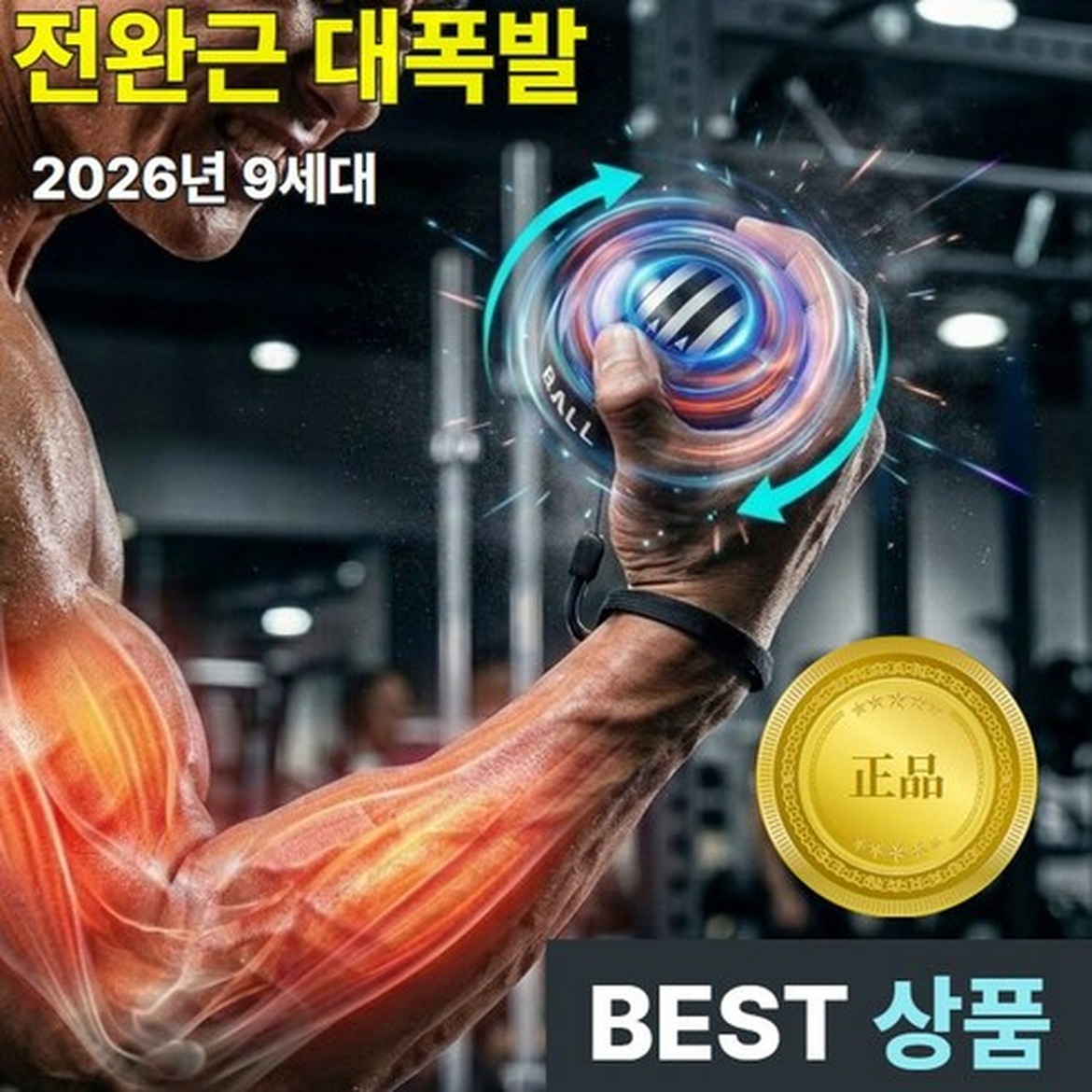위드밸류 자이로볼로 손목과 팔을 단련해요