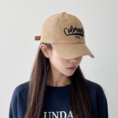 가을에 잘 어울리는 캡모자, Colorado 피치코튼 레터링볼캡 구매 전 체크리스트