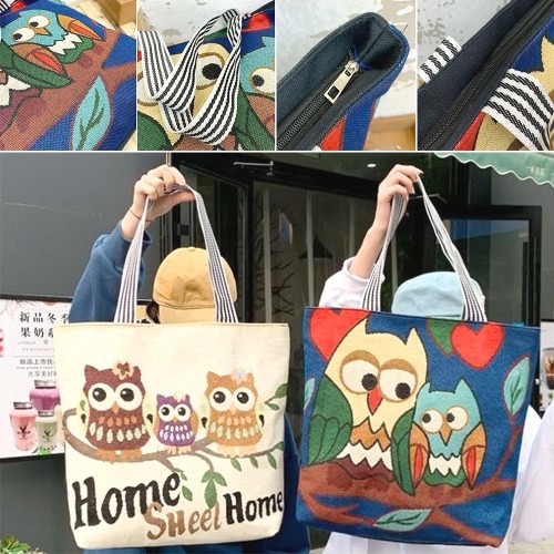 나들이와 여행에 적합한 부엉이 에코백 구매 전 확인 포인트