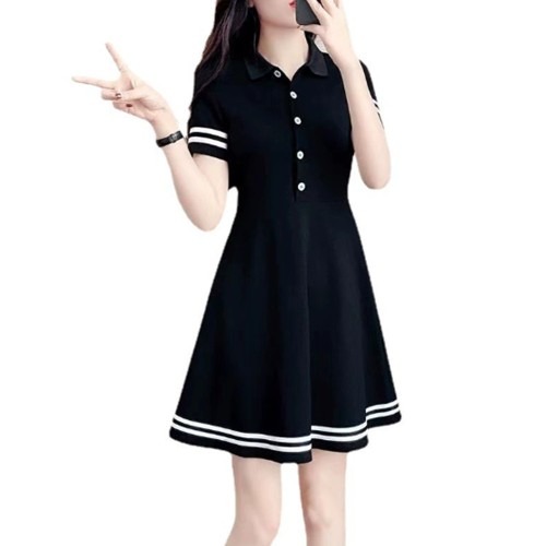 여름 하객룩 고민 해결하는 편안한 키작녀 피케 원피스 체크 포인트