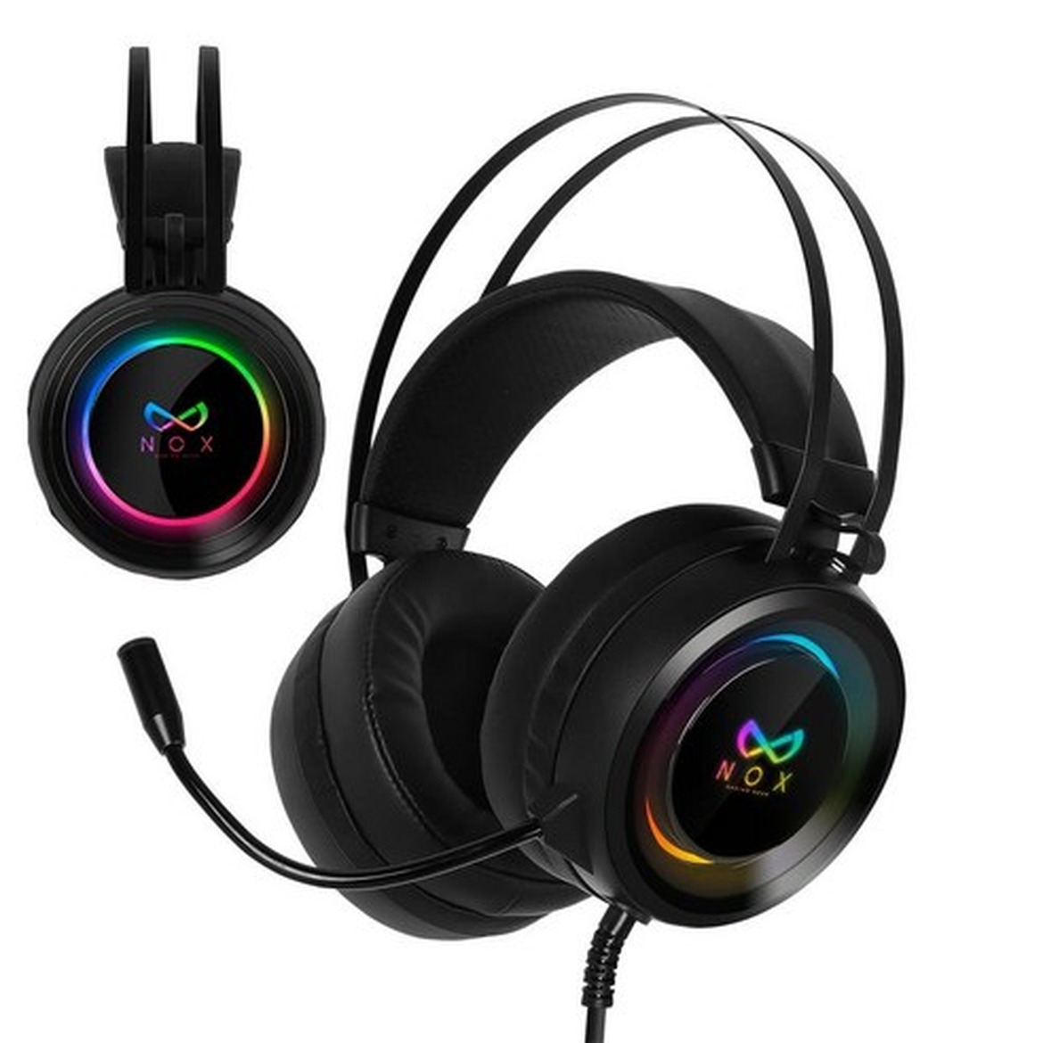 사운드의 몰입감을 높여주는 녹스 게이밍 헤드셋 NX502