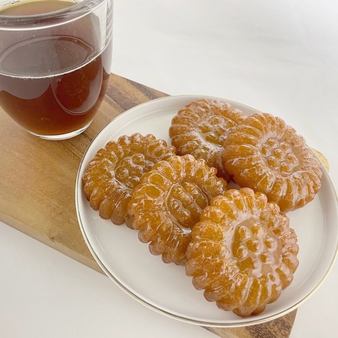 국산 초례청 찹쌀 꿀 약과의 풍부한 맛