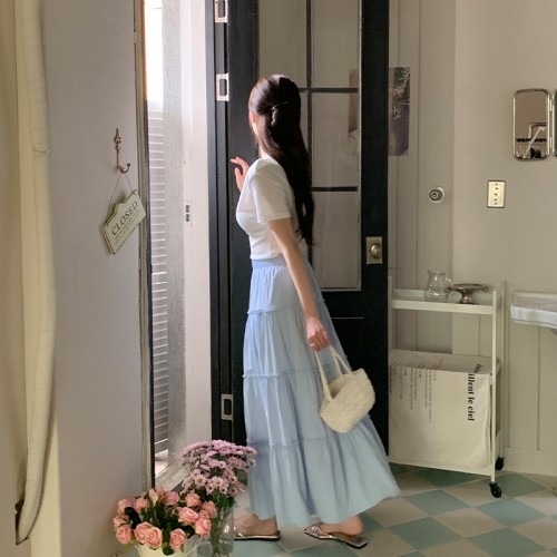 프릴 롱 스커트 구매 전 체크리스트와 추천 포인트