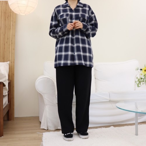 허리 밴딩과 밑위 긴 디자인, 자체제작 일자 스판 9부 바지 구매 전 체크포인트