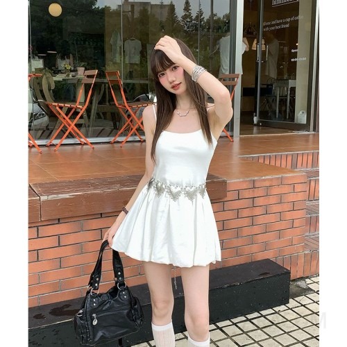 여성 슬림 코튼 스판 민소매 원피스 추천
