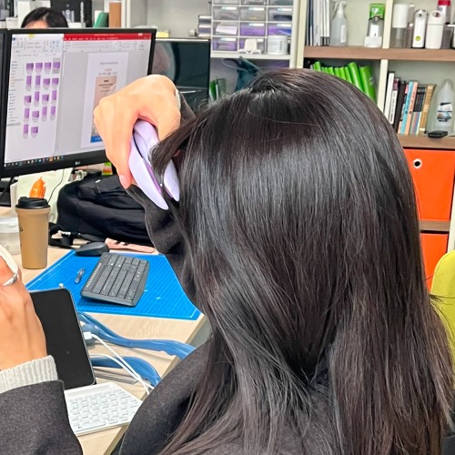 디하우트 러블리 미니 고데기, 앞머리 볼륨을 살리는 휴대용 필수템
