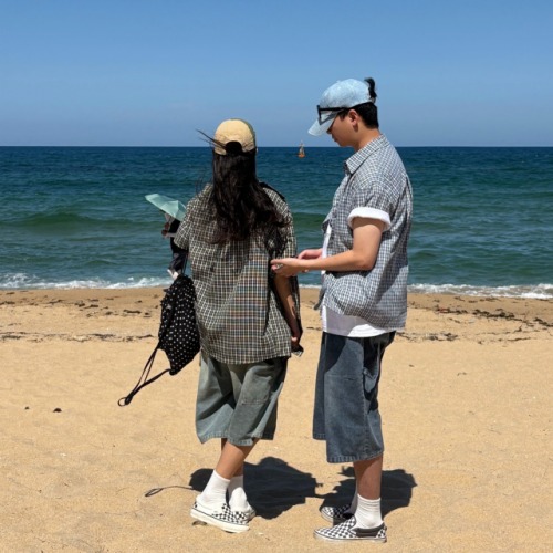 커플룩으로 완벽한 데님 버뮤다 팬츠 구매 전 확인 포인트