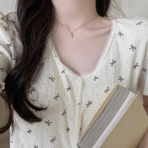 여름에 적합한 캡내장 순면 잠옷, 수유하면서 편안하게 입기 좋은 홈웨어