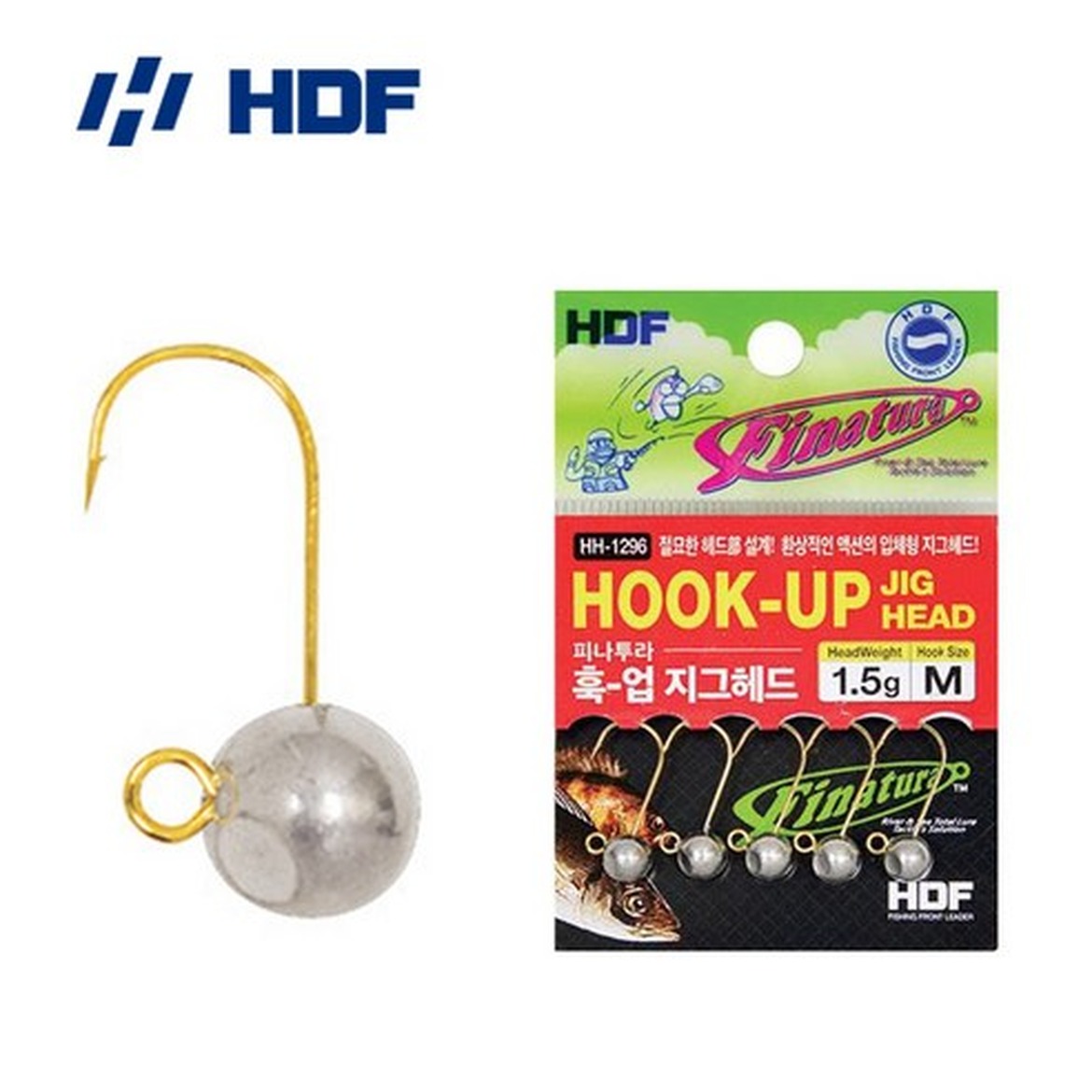 HDF 해동 피나투라 훅업 지그헤드 자연친화형