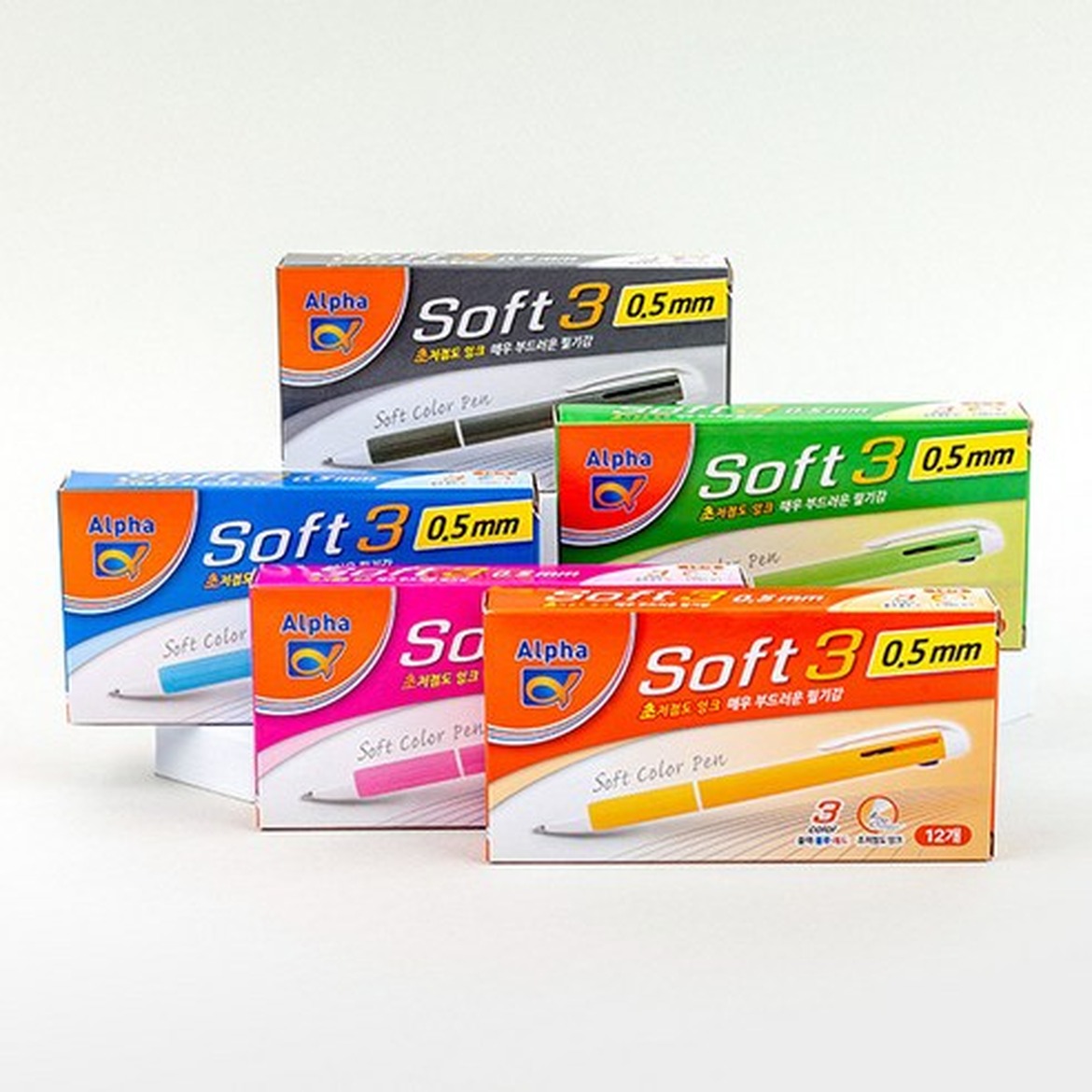 알파 Soft3 펜으로 느껴보는 부드러운 필기 경험