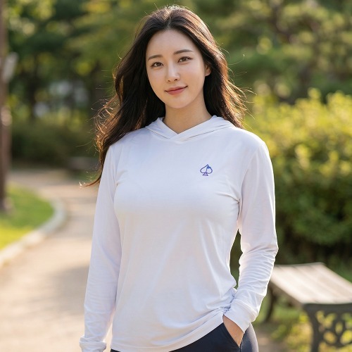 핀스앤에이스 여성 후드 티셔츠 빅사이즈 루즈핏
