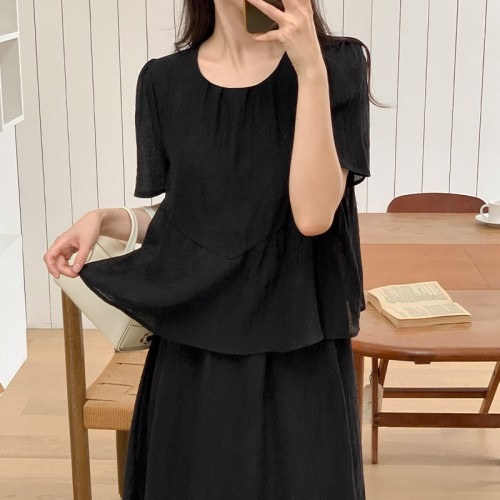 여름철 스타일링 고민, 라운드넥 투피스 원피스 구매 전 확인 포인트