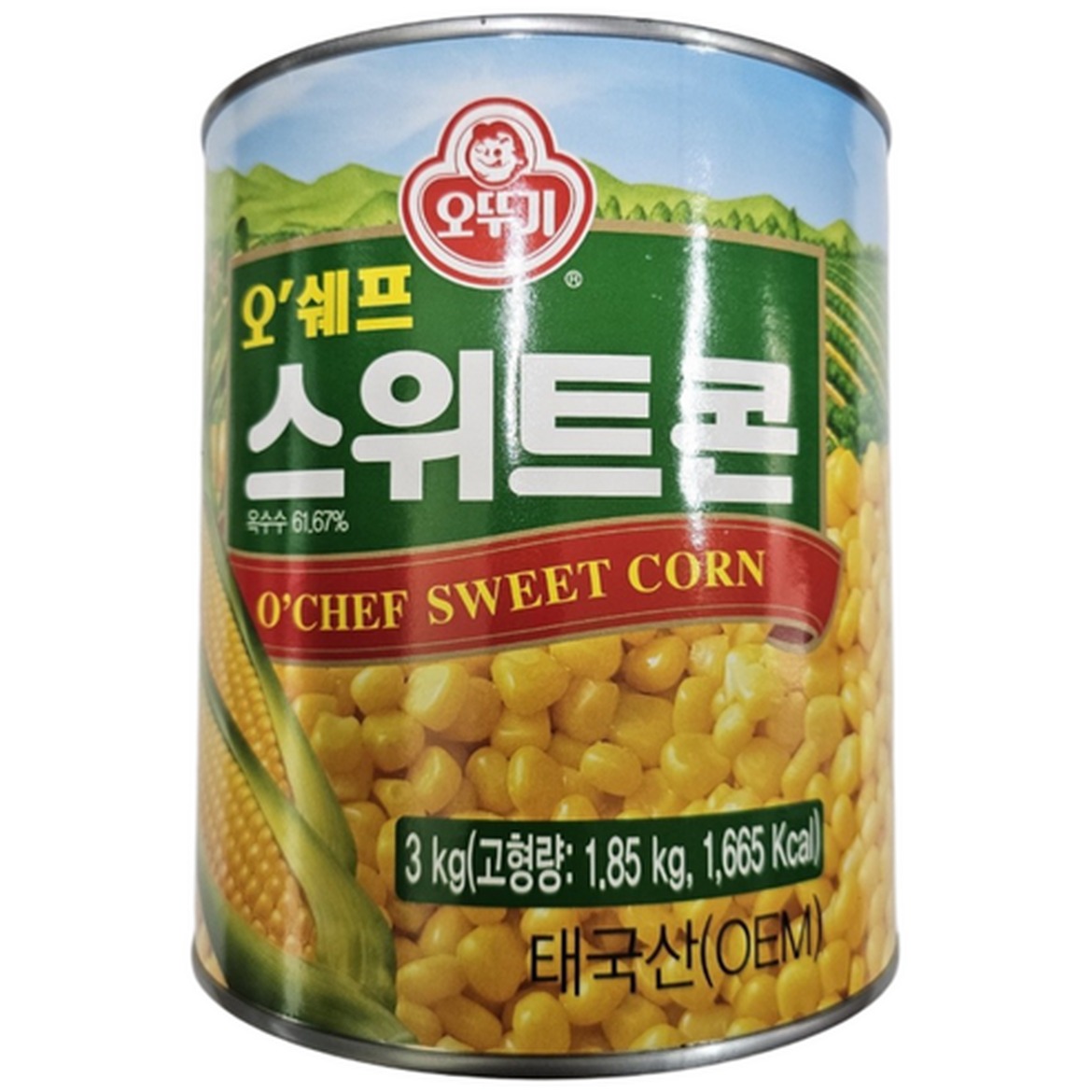 오뚜기 스위트콘 통조림, 간편한 영양 간식