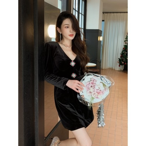 마이데몬 블랙 원피스 패션 정보