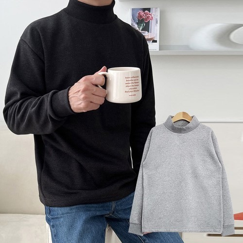 남자 기모 면 반목 폴라티, 겨울 기본 코디 시 고려해야 할 포인트