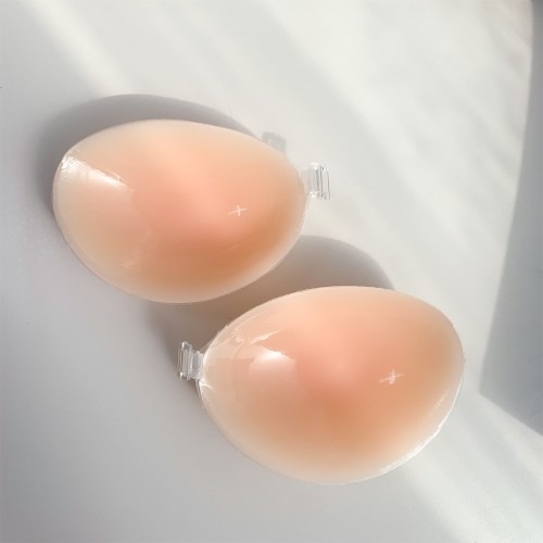 수영 비키니 고민 해결하기, 실리콘 접착 누 브라