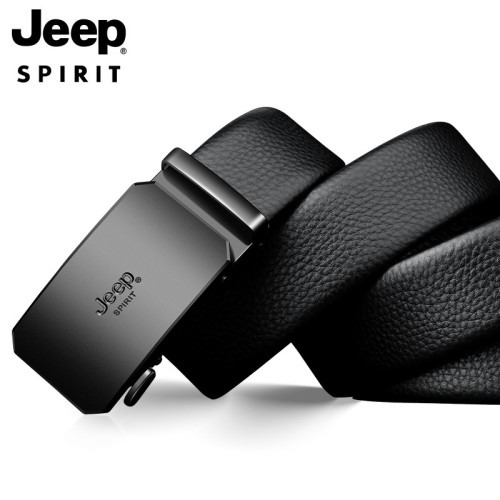 JEEP SPIRIT 남자벨트 정장용 자동 버클 가죽