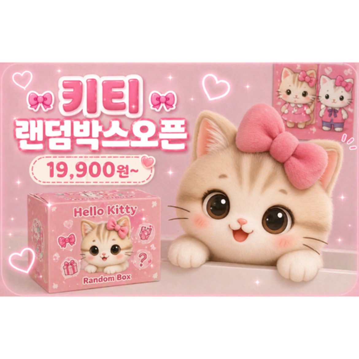 키티 랜덤박스, 즐거움이 가득한 기분 좋은 발견