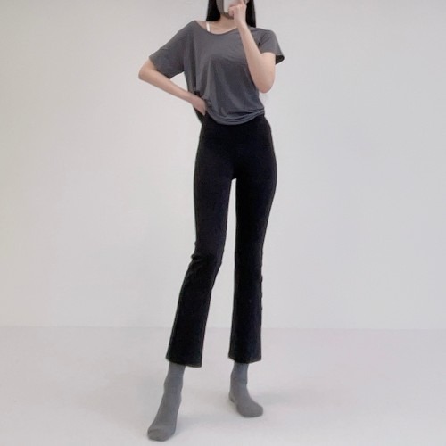 편안한 운동을 위한 로라벨 라프 부츠컷 레깅스, 구매 전 확인할 점