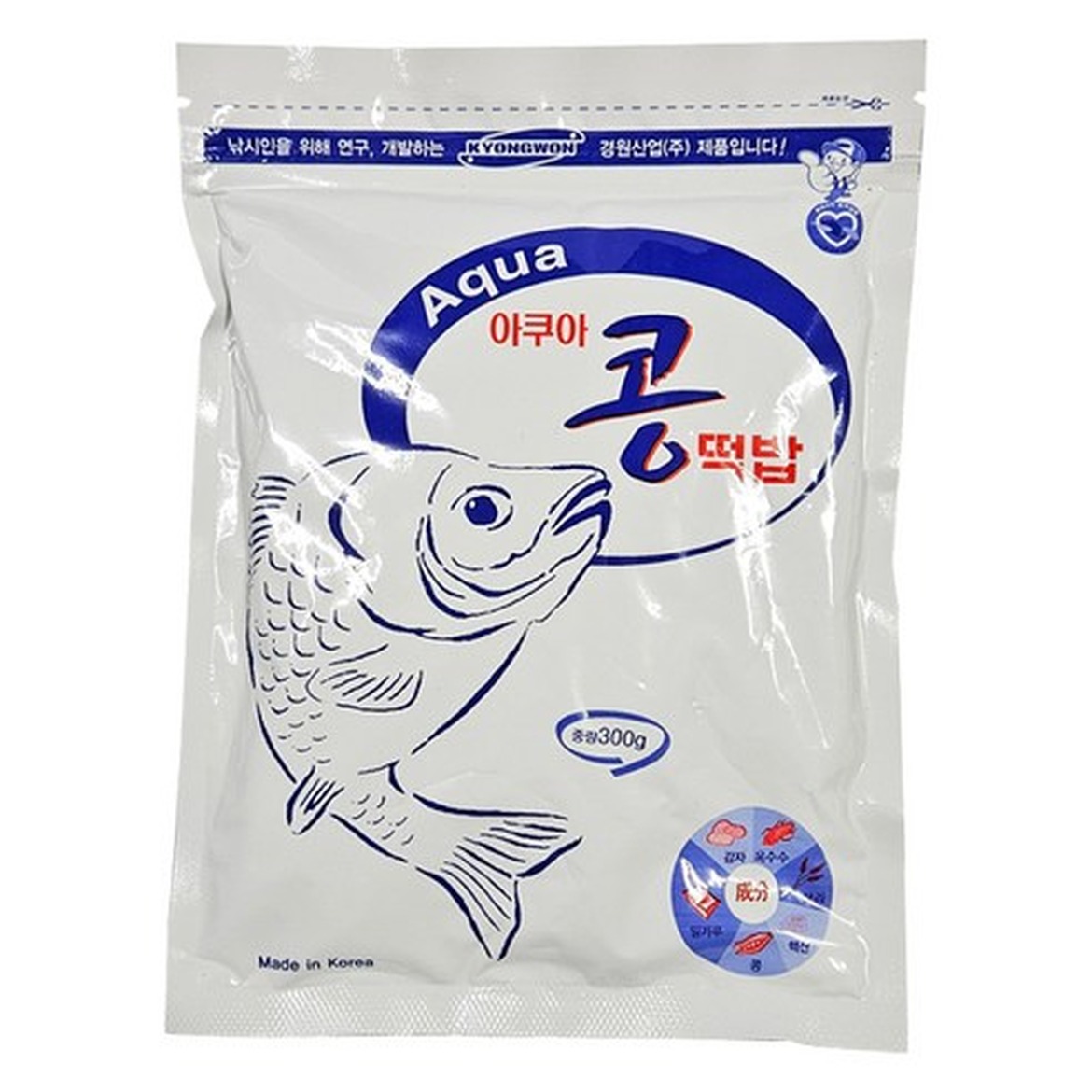 경원산업 아쿠아 콩떡밥, 누구나 쉽게 쓰는 붕어떡밥