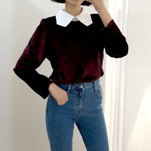 화이트카라 벨벳 블라우스 구매 전 체크 포인트와 주의 사항