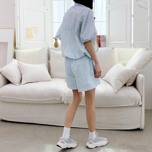 여름 바스락 아노락 반팔반바지 세트 여성 트레이닝 셋업 장점 정리