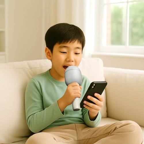 디알고 블루투스 키즈 무선 노래방 마이크의 편리함