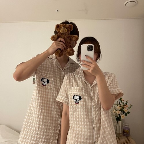 여름철 커플잠옷 고민 해결! DS 디즈니 스누피 지지미 파자마 체크포인트