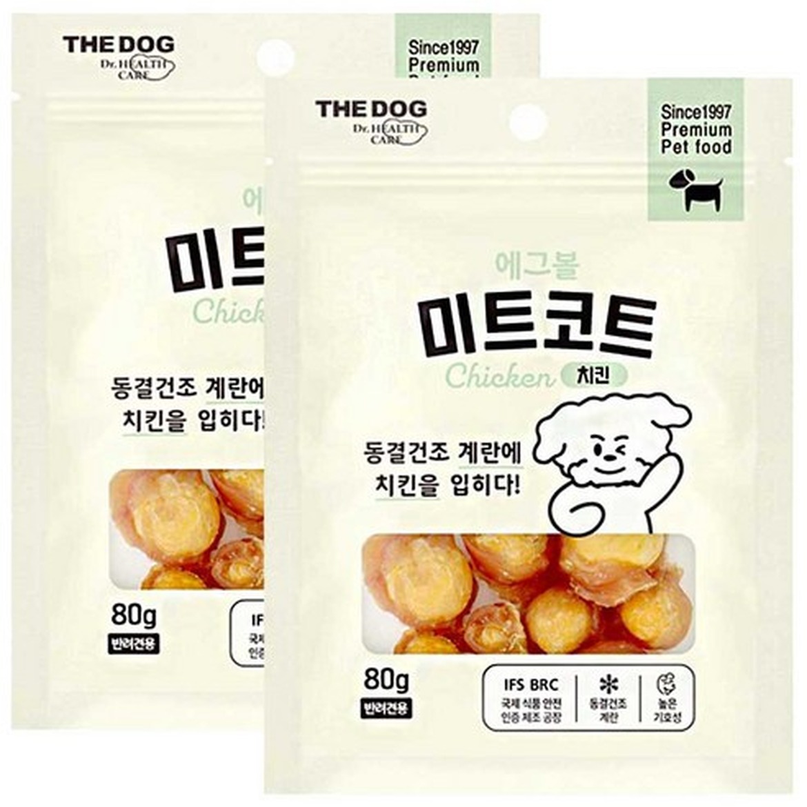 강아지 간식 고민 해결: 더독 미트코트 에그볼 구매 전 체크포인트
