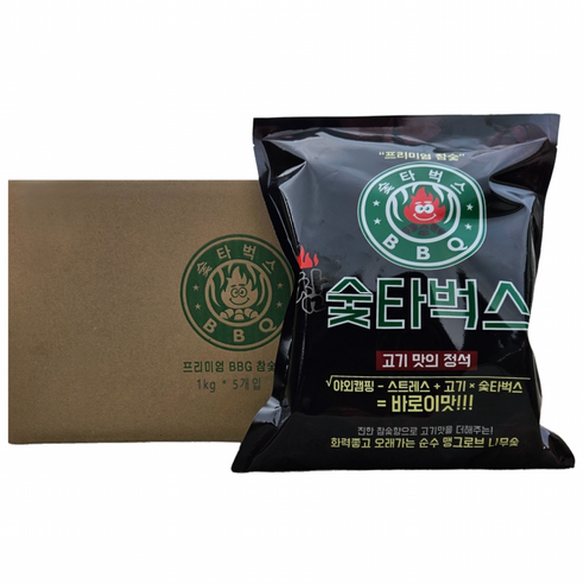황금뒤주 국산 참숯 바베큐 캠핑용