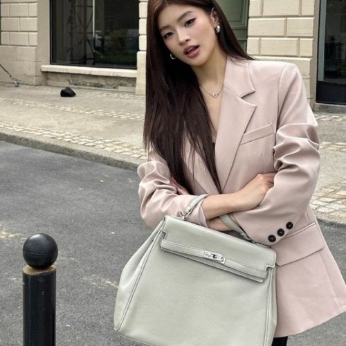 여성 오피스룩 루즈핏 테일러드 재킷