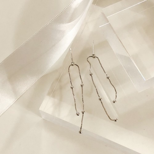 미니 실버볼 체인 줄 드롭 귀걸이 구매 전 체크리스트와 주요 특징