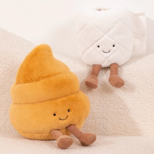 두루마리 휴지 똥 인형 키링, 소소한 행운을 품은 가방고리