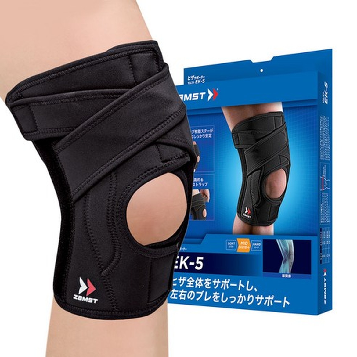잠스트 EK5 무릎보호대, 안심할 수 있는 스포츠 파트너