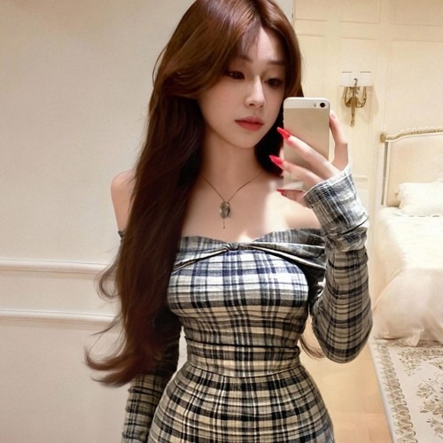 프렌치 오프숄더 체크 레트로 스타일, 구매 전 확인해야 할 포인트