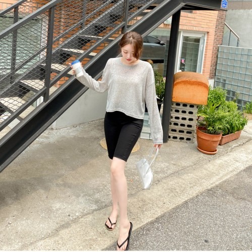 린넨 혼합 크롭 니트 티셔츠, 구매 전 확인할 포인트